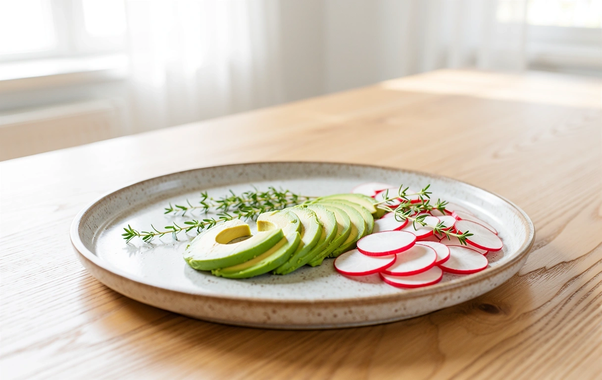 Frische Zutaten für eine gesunde Ernährung